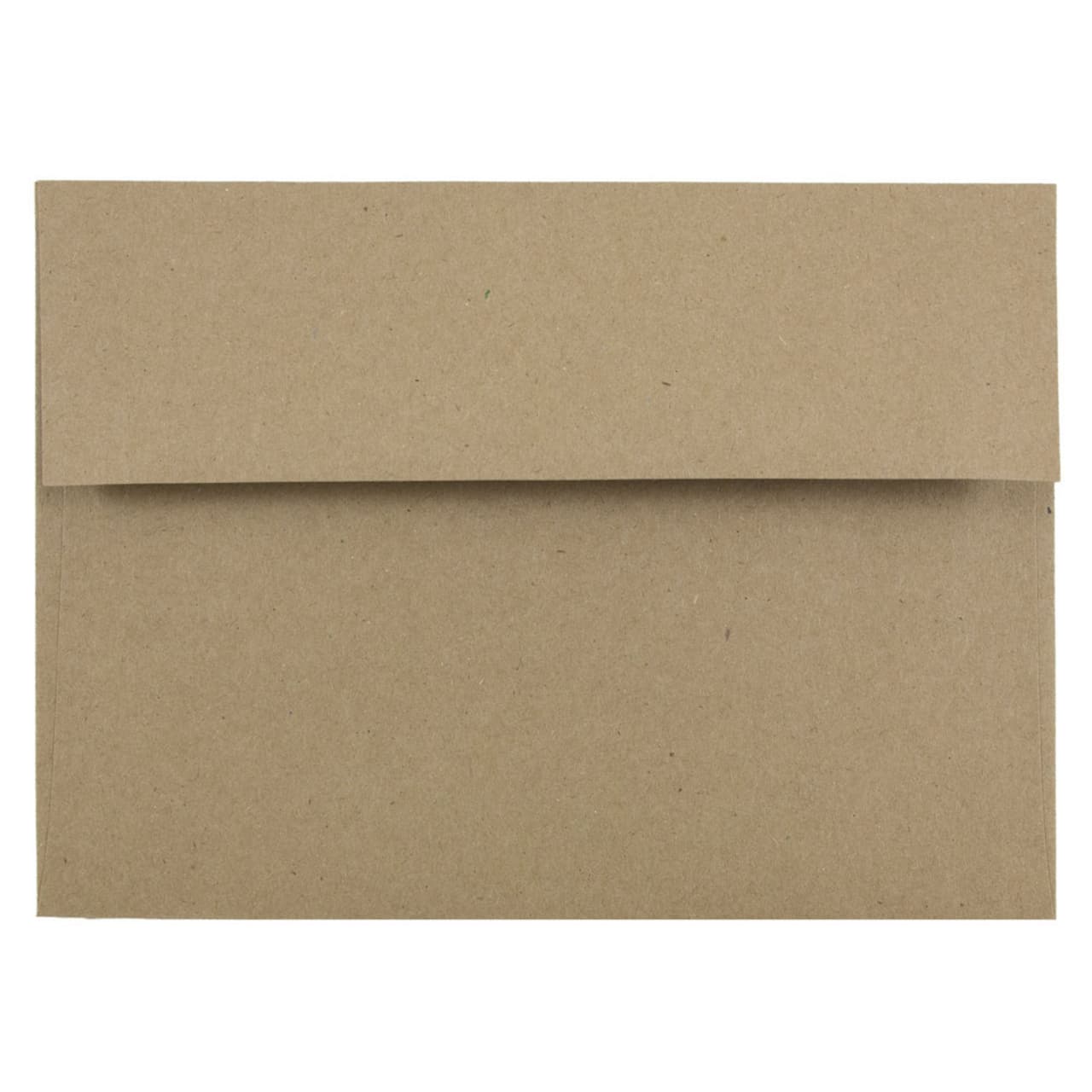 JAM Paper 5" x 7" Brown Kraft Paper Bag Premium Invitation Envelopes